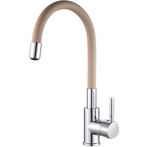 Flexibilná drezová batéria béžová Samba M7179SD vyobraziť