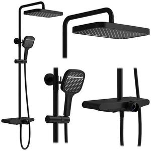 Sprchová súprava Rea Bari čierna vyobraziť