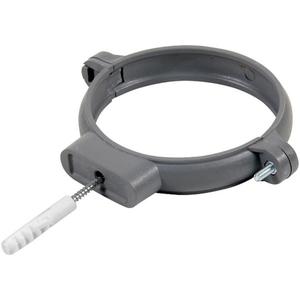 Príchytka na rúry 110 mm sivá vyobraziť