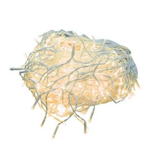 Vianočné svetielka LED cencúle 100l vonkajšie Trans+gn+flash biely kábel 10 vyobraziť