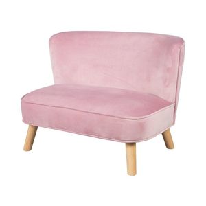 roba Detská pohovka (bledoružová) vyobraziť