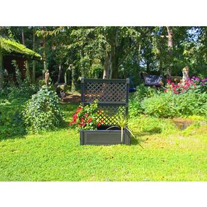 KHW Kvetináč s mriežkou, 110 l (antracitová) vyobraziť