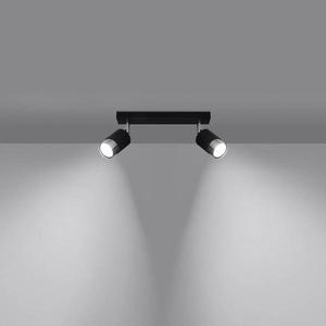 Stropné bodové svietidlo Nero 2 A-1065 čierna/chróm vyobraziť