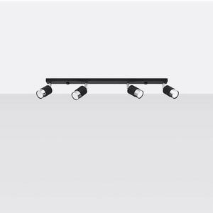 Stropné bodové svietidlo Nero 4 A-1067 čierna/chróm vyobraziť