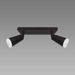 Stropné bodové svietidlo SANA GU10 2L BLACK 04144 LS2 vyobraziť