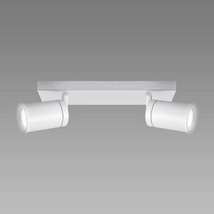 Stropné bodové svietidlo TENOR GU10 2L WHITE 04070 IP44 LS2 vyobraziť