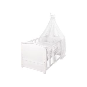 roba Detská postieľka s príslušenstvom, 70 x 140 cm (líška a zajačik) vyobraziť