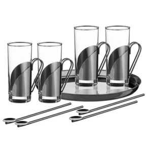 Esmeyer Súprava na írsku kávu, 9-dielna (čierna) vyobraziť