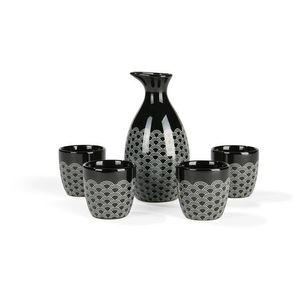 ERNESTO® Sake súprava, 5-dielna (so vzorom) vyobraziť