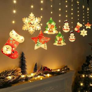 Svetelná clona LED 120l mix 10 ks vonkajšie Transf vyobraziť