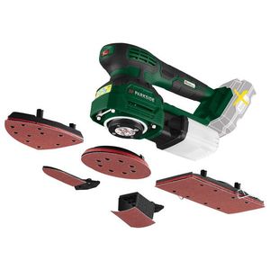 PARKSIDE® Aku multifunkčná brúska 3 v 1 PMSA 20-Li A1 – bez akumulátora vyobraziť
