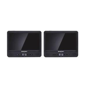 SILVERCREST® Prenosný DVD prehrávač SPDP 18 A1 s 2 obrazovkami vyobraziť