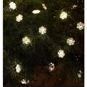 Vianočné svetielka 50l sniezynki 19/19/nik bat ww vyobraziť