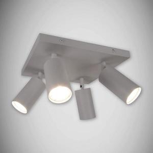 Stropné bodové svietidlo Manam GU10 4D biely 03762 K4 vyobraziť