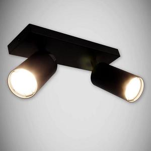 Bodové svietidlo Manam GU10 2L čierna 03764 K2 vyobraziť