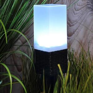 Solárna lampa 4 LED 42 cm 3050S ratan vyobraziť