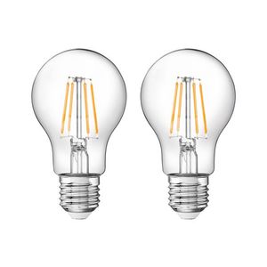 LIVARNO home Filamentová LED žiarovka (guľa E27 4, 2 W, 2 kusy) vyobraziť