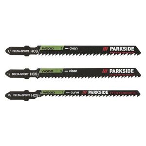 PARKSIDE PERFORMANCE® Súprava pílových listov pre priamočiaru pílu (súprava na drevo, 3-dielna) vyobraziť