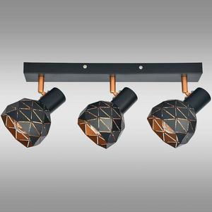 Stropné bodové svietidlo Puzzle 3 AS-PUE143B black LS3 vyobraziť