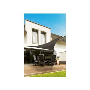 LIVARNO home Ochranná plachta proti slnku (trojuholníkový tvar, antracitová) vyobraziť