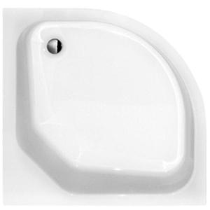 Sprchová vanička polkruhová Diper II 80/80/15/25 + nohy vyobraziť