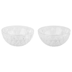 LIVARNO home Sklené poháre na zmrzlinu/misky, 2 kusy (miska/priehľadná) vyobraziť