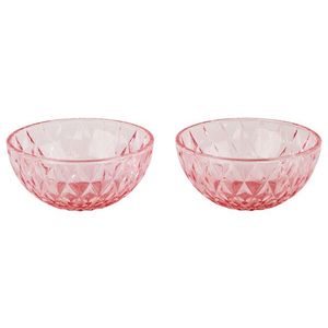 LIVARNO home Sklené poháre na zmrzlinu/misky, 2 kusy (miska/ružová) vyobraziť