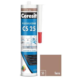 Ceresit Silikón CS25 terra 280ml vyobraziť