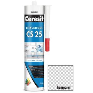 Ceresit Silikón CS25 transparent 280ml vyobraziť