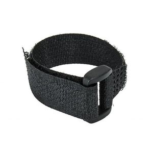 Sťahovacie pásky na suchý zips 16 x 310 mm, čierne 5 ks vyobraziť