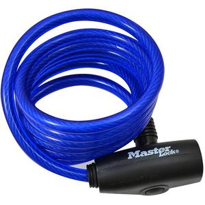 Zámok na bicykel lanko 1, 8 m × 8 mm na kľúč vyobraziť