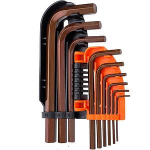 Imbusové kľúče, S2, 1, 5-10 mm, 9 ks vyobraziť