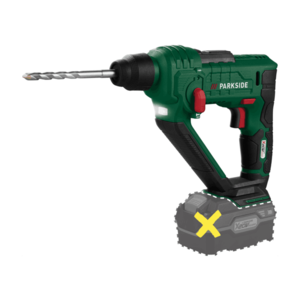 PARKSIDE® Aku vŕtacie kladivo PABH 20-Li D4 – bez akumulátora vyobraziť