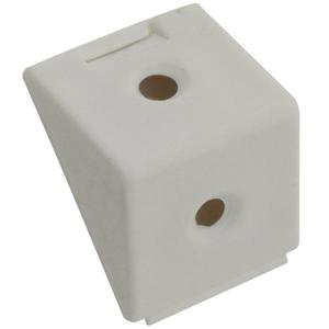 Spojovací uholník - biely 12 ks vyobraziť