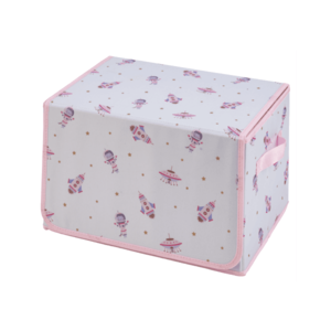 LIVARNO home Výklopný úložný box s podložkou na hranie (bledoružová) vyobraziť