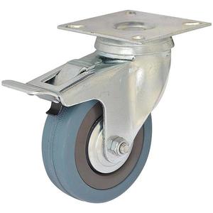 Otočné pojazdné koliesko s brzdou 100 mm/65 kg montážna doska vyobraziť