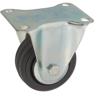 Pojazdné čierne koleso 80 mm/80 kg, doska pevná vyobraziť