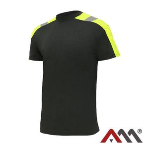 Tričko s krátkym rukávom a reflexnými prúžkami L vyobraziť