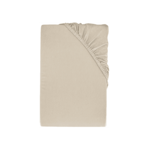 LIVARNO home Bi-elastická napínacia plachta na boxstringovú posteľ, 180 – 200 x 200 cm (béžová) vyobraziť