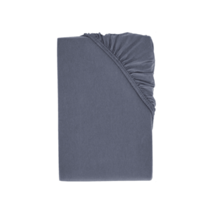 LIVARNO home Bi-elastická napínacia plachta na boxstringovú posteľ, 180 – 200 x 200 cm (navy modrá) vyobraziť
