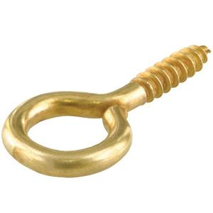 Oko so závitom mosadz 10x06x2, 0mm vyobraziť