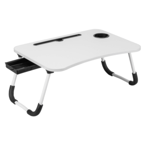 LIVARNO home Stolík na notebook (biela) vyobraziť