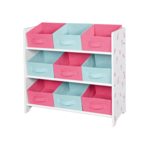 LIVARNO home Skladovací regál (bledoružová) vyobraziť