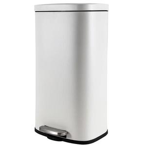 Odpadkový kôš 30 l matná biela vyobraziť