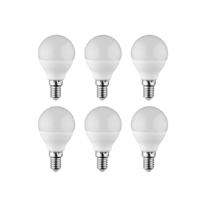 LIVARNO home LED žiarovky, 6 kusov (E14 guľa) vyobraziť