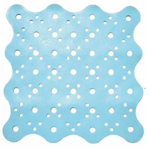 Protišmyková kúpeľňová podložka 51x51CM JE-5151TPE modrá vyobraziť