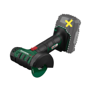 PARKSIDE® Aku uhlová brúska PWSAM 20-Li C2 – bez akumulátora vyobraziť