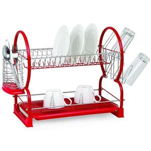 Stojan na riad červený vyobraziť