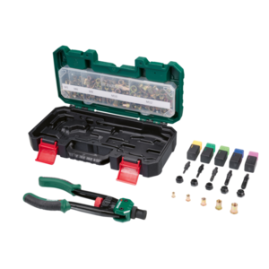 PARKSIDE® Kliešte na nitovacie matice s príslušenstvom, 151-dielna súprava vyobraziť