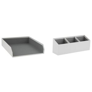 crelando® Organizér do kancelarárie (stojan/organizér na dokumenty, biela) vyobraziť